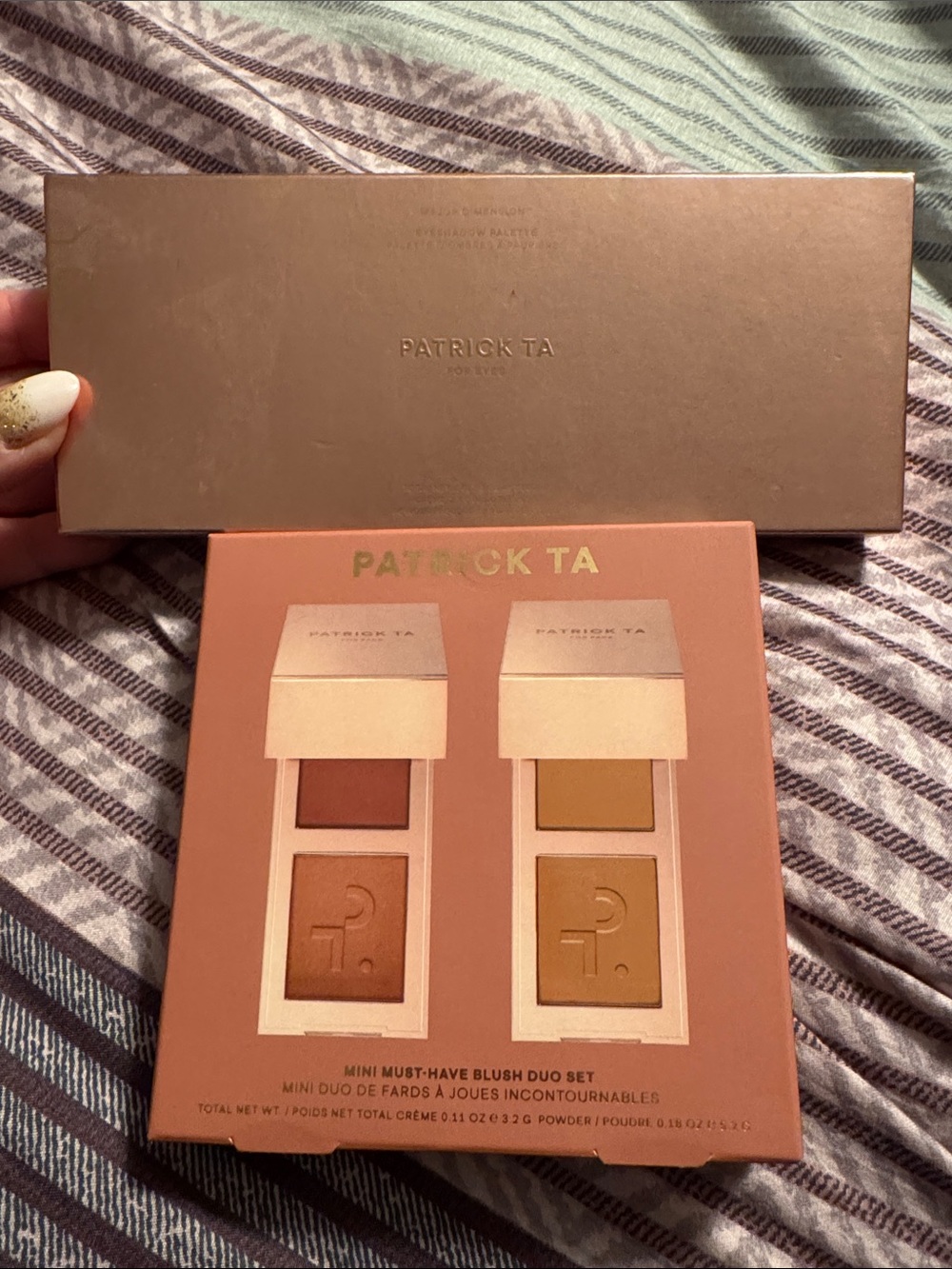 Patrick Ta Mini Must-Have Blush Duo — Peach & Terracotta